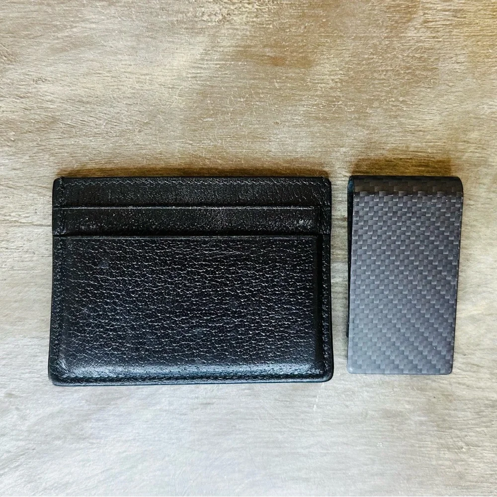 Gucci Bee Slim Wallet with Money Clip